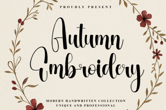 Autumn Embroidery Review