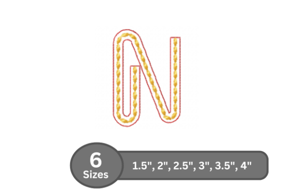 Rope Twist Alphabet -N Review