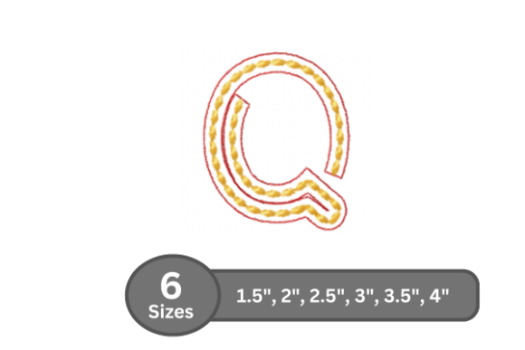 Rope Twist Alphabet -Q Review