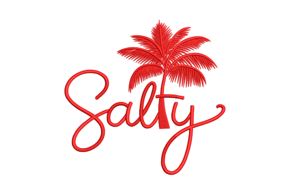 Salty Palm Tree Summer
