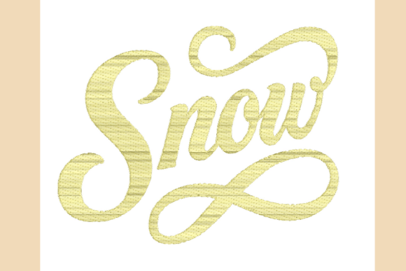 Snow Lettering Script Review